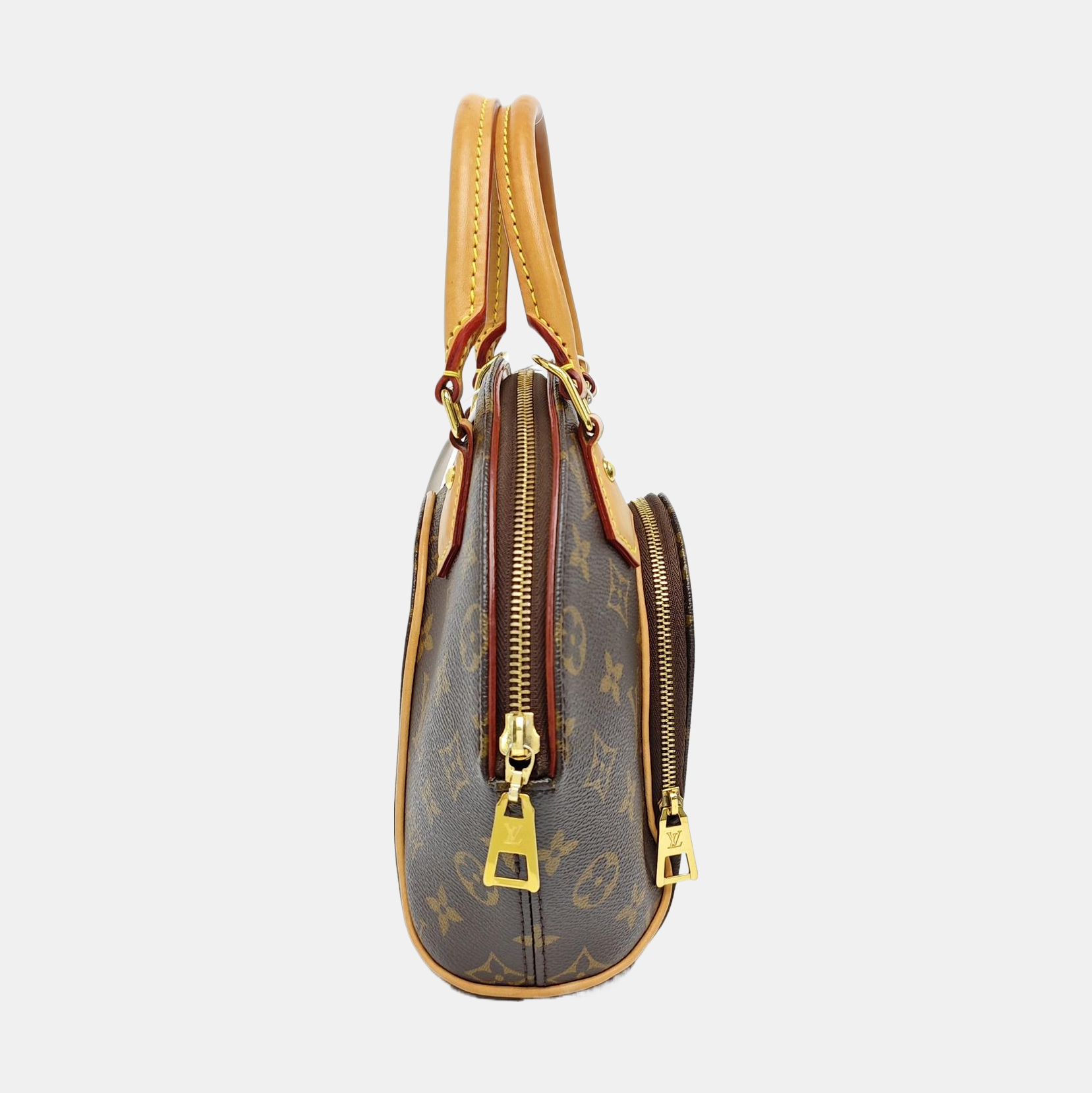 ELLIPSE Monogram Coated Canvas Brown