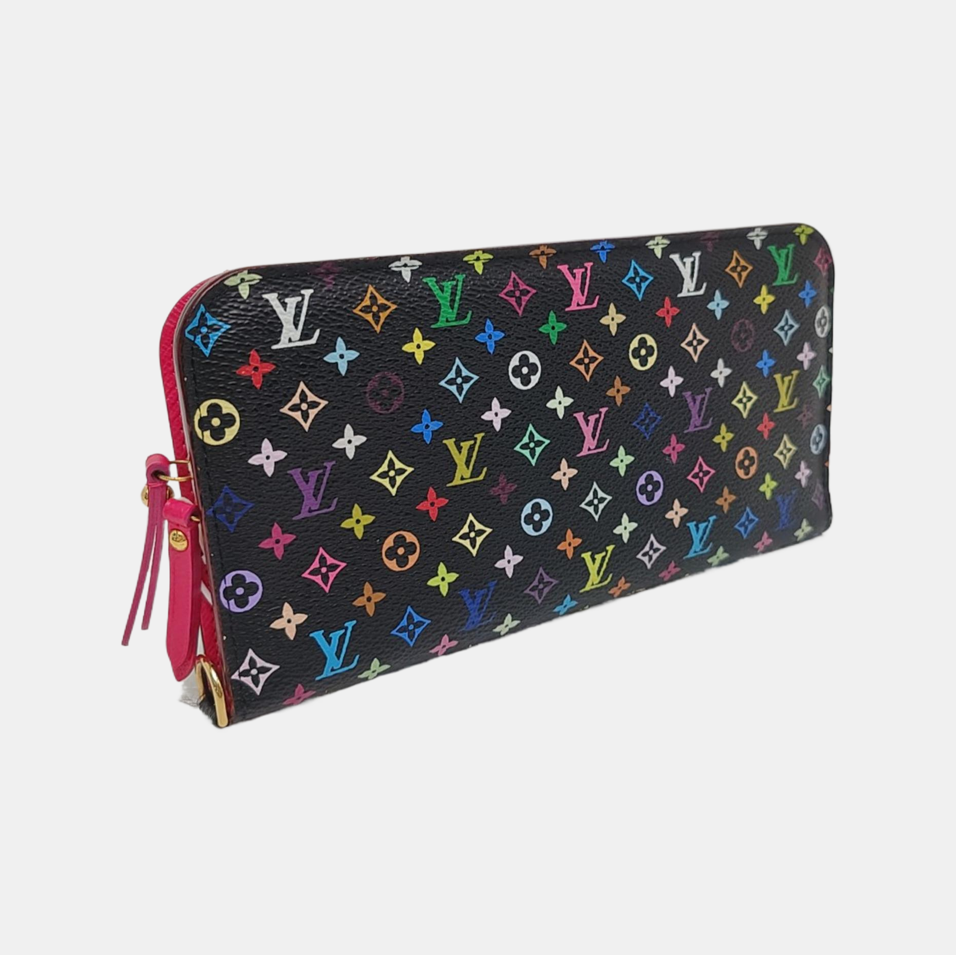 LV × TM INSOLITE Monogram Coated Canvas Black Wallet