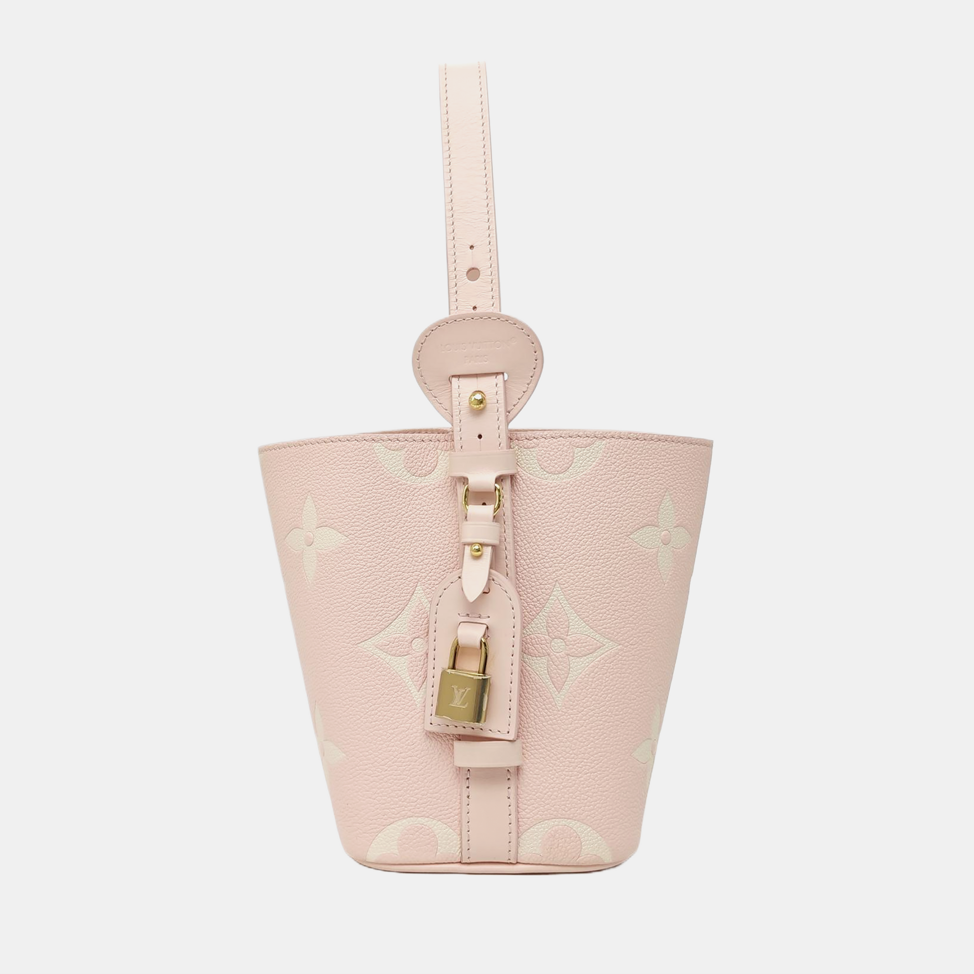 ALL IN BB Monogram Calfskin Pink