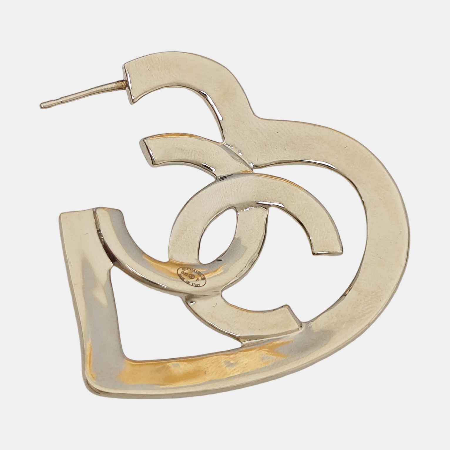 Metal Gold Stud Earrings