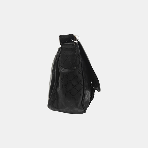 GG Imprime Monogram Coated Canvas Black