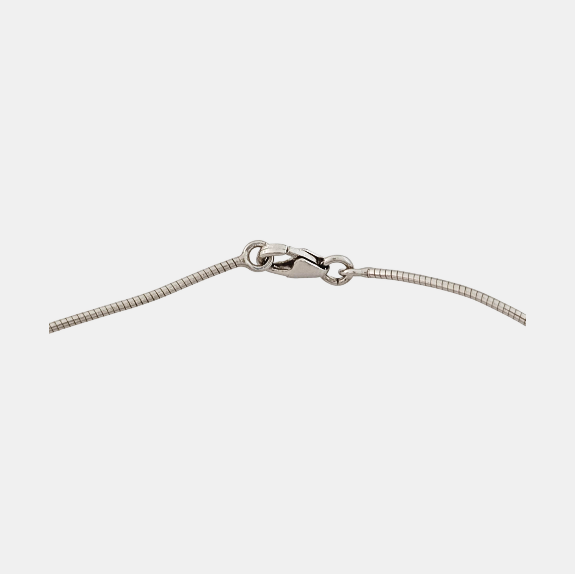 Pop H 925 Sterling Silver Necklace