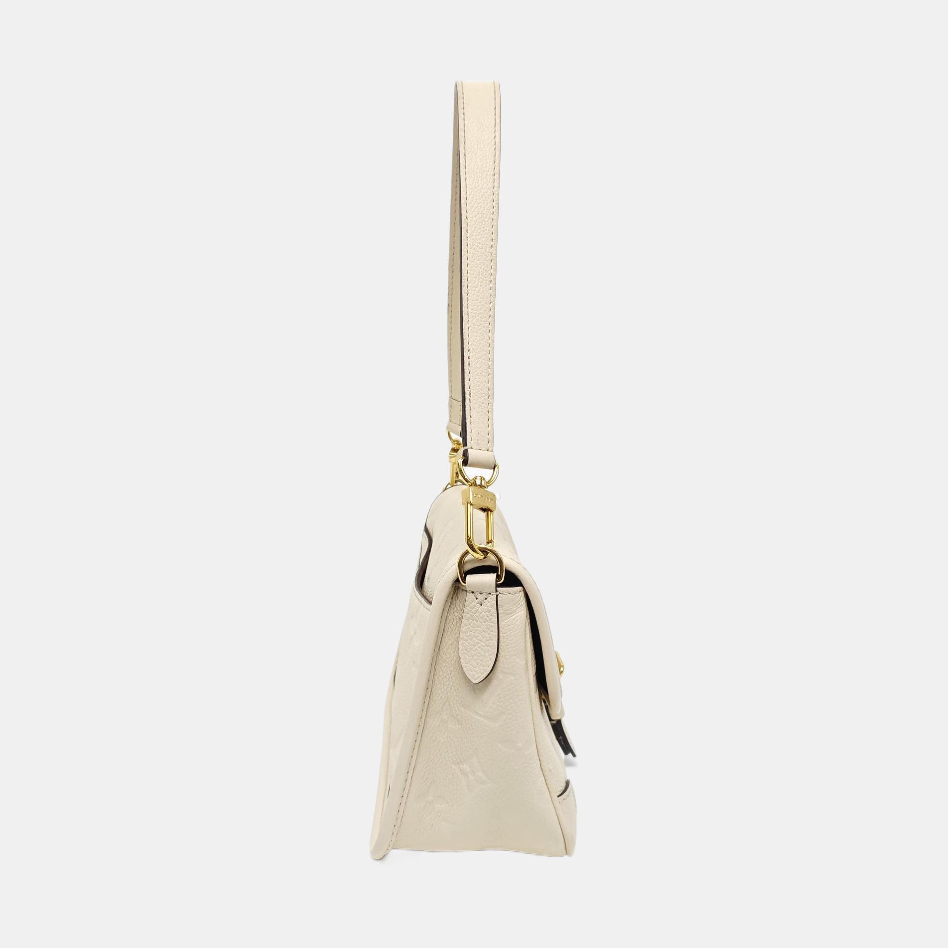 DIANE Monogram Calfskin Beige
