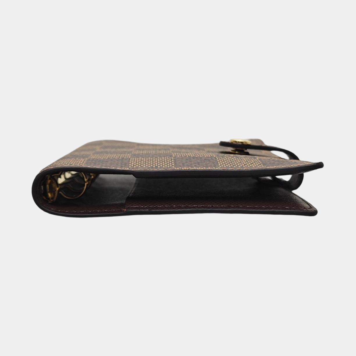 Coated Canvas Notebook Cover Brown