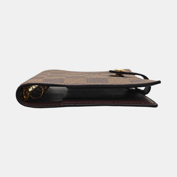 Coated Canvas Notebook Cover Brown