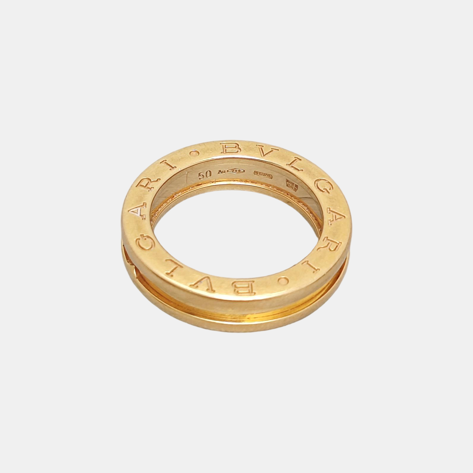 B.ZERO1 18k Rose Gold Ring EU 50