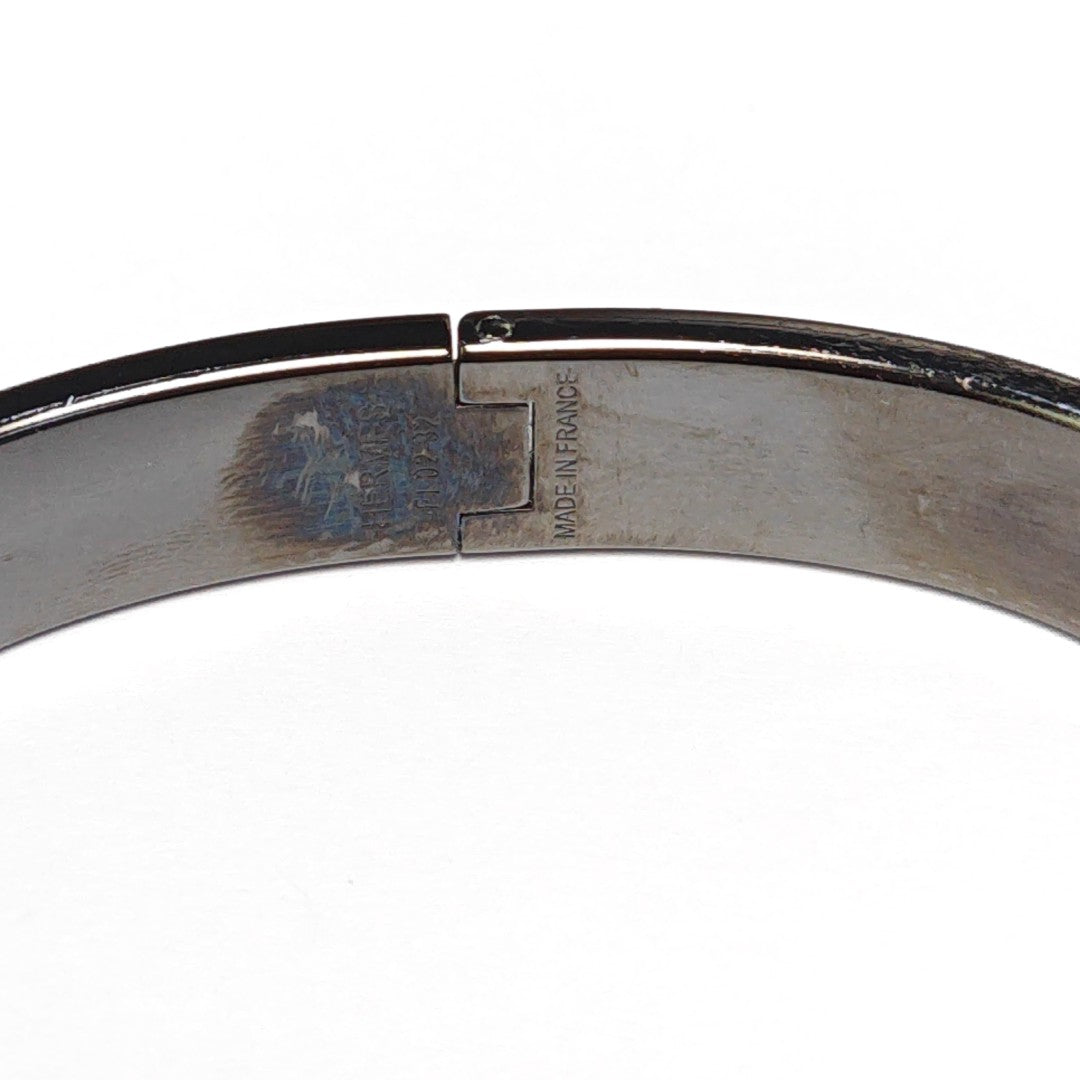 Clic Hh Metal Black Bangle