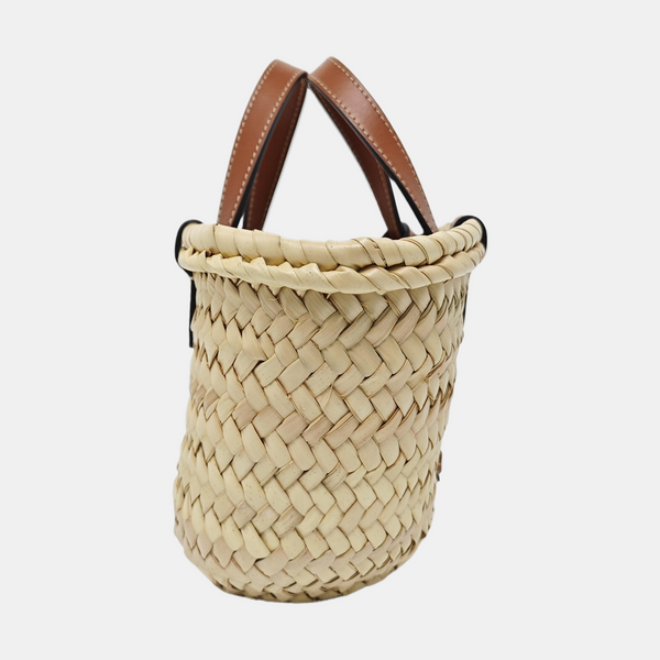 TEEN TRIOMPHE CELINE CLASSIC Mini Straw Beige