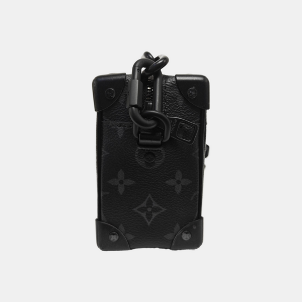 SOFT TRUNK Mini Monogram Coated Canvas Black