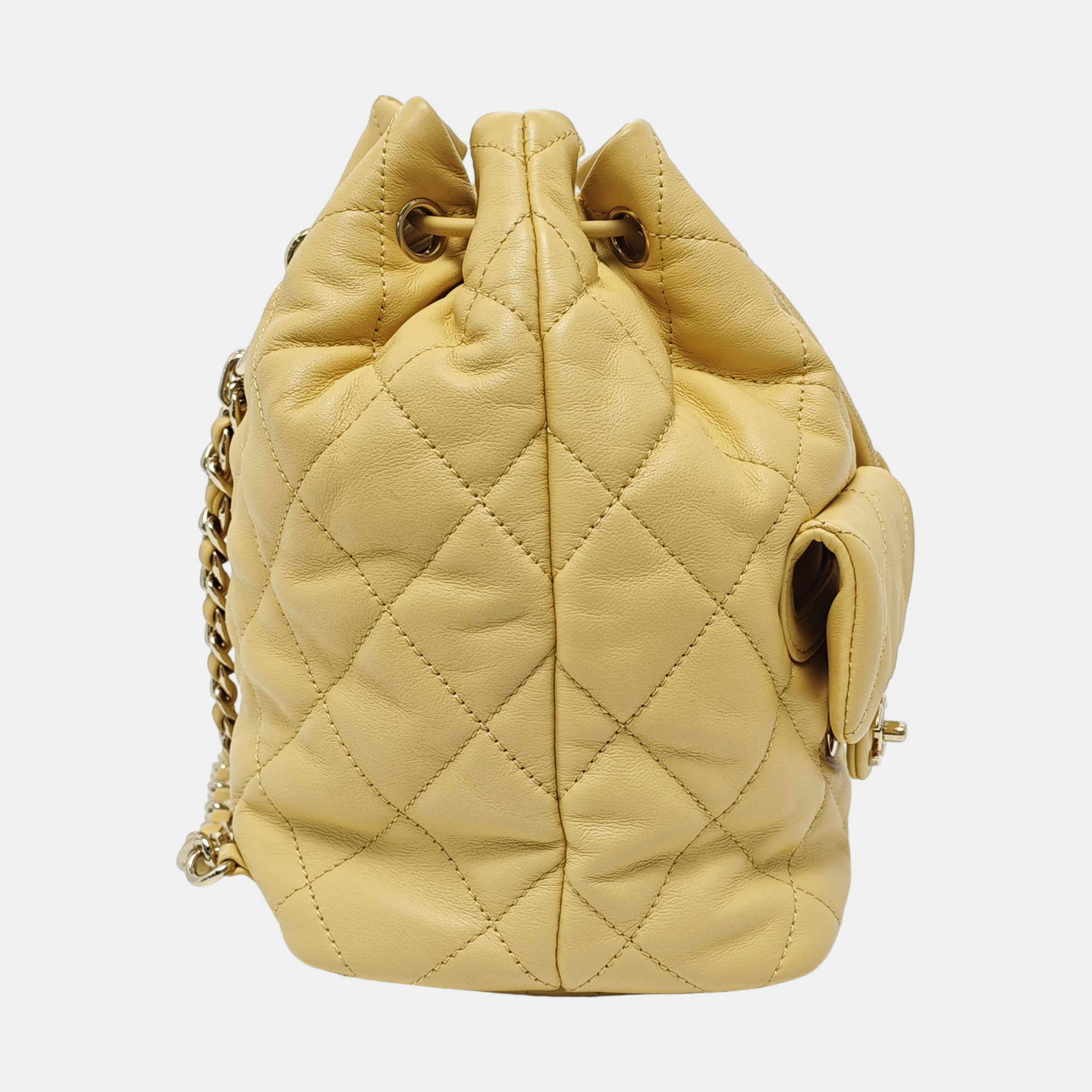 Quilted Calfskin Yellow