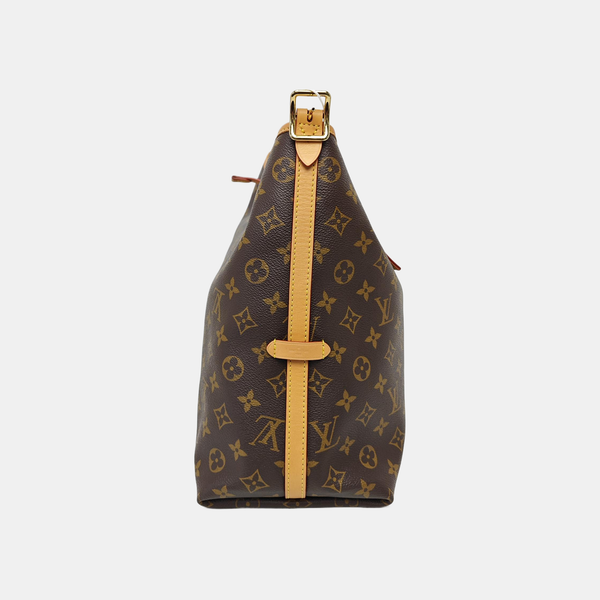 CARRYALL MM Monogram Coated Canvas Brown