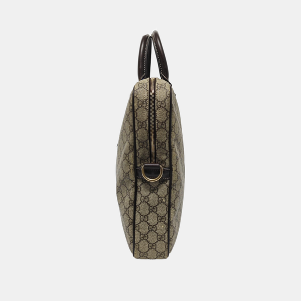 Duffle Monogram Coated Canvas Beige