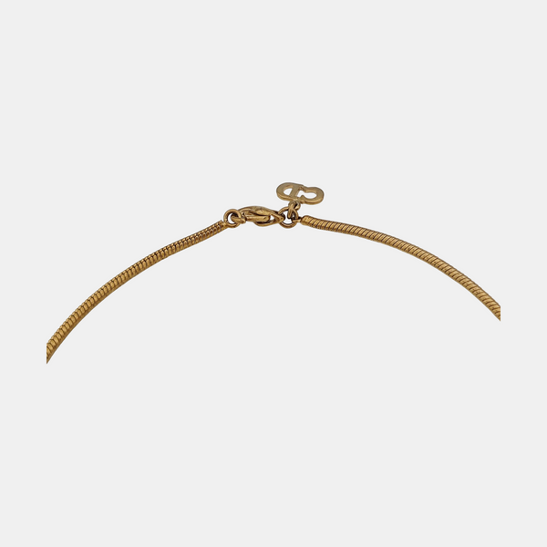 Dio(r)evolution Metal Gold Necklace