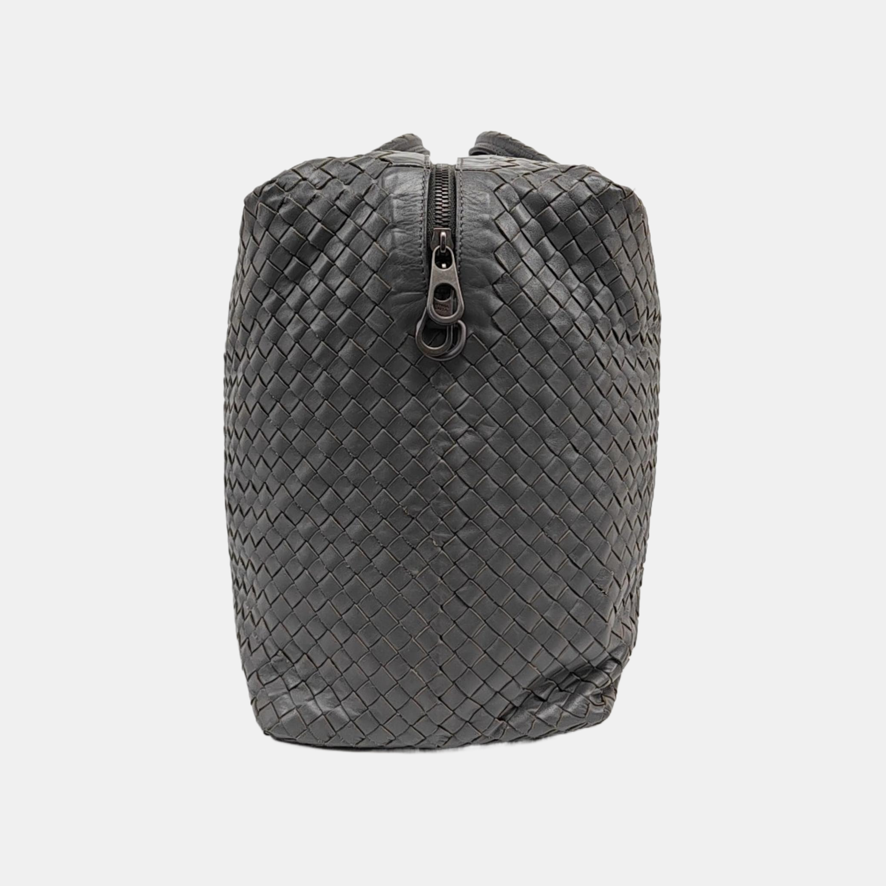 Calfskin Shoulder Bag Gray