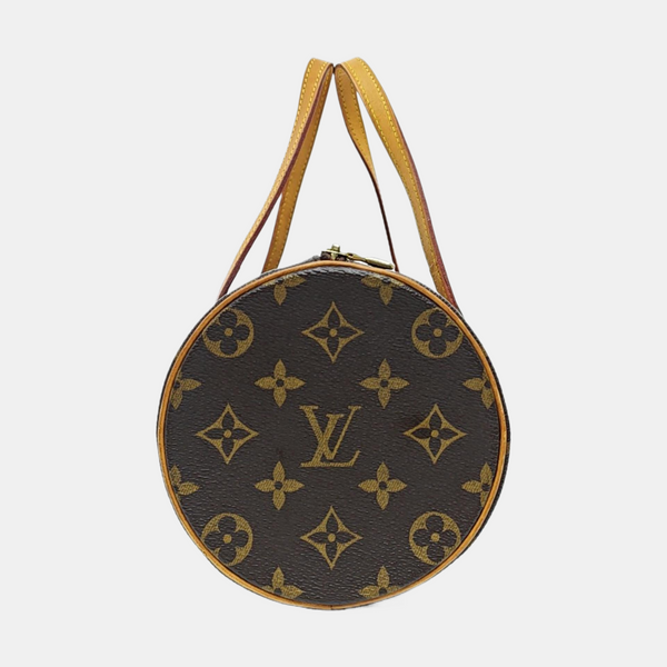 PAPILLON Monogram Coated Canvas Brown