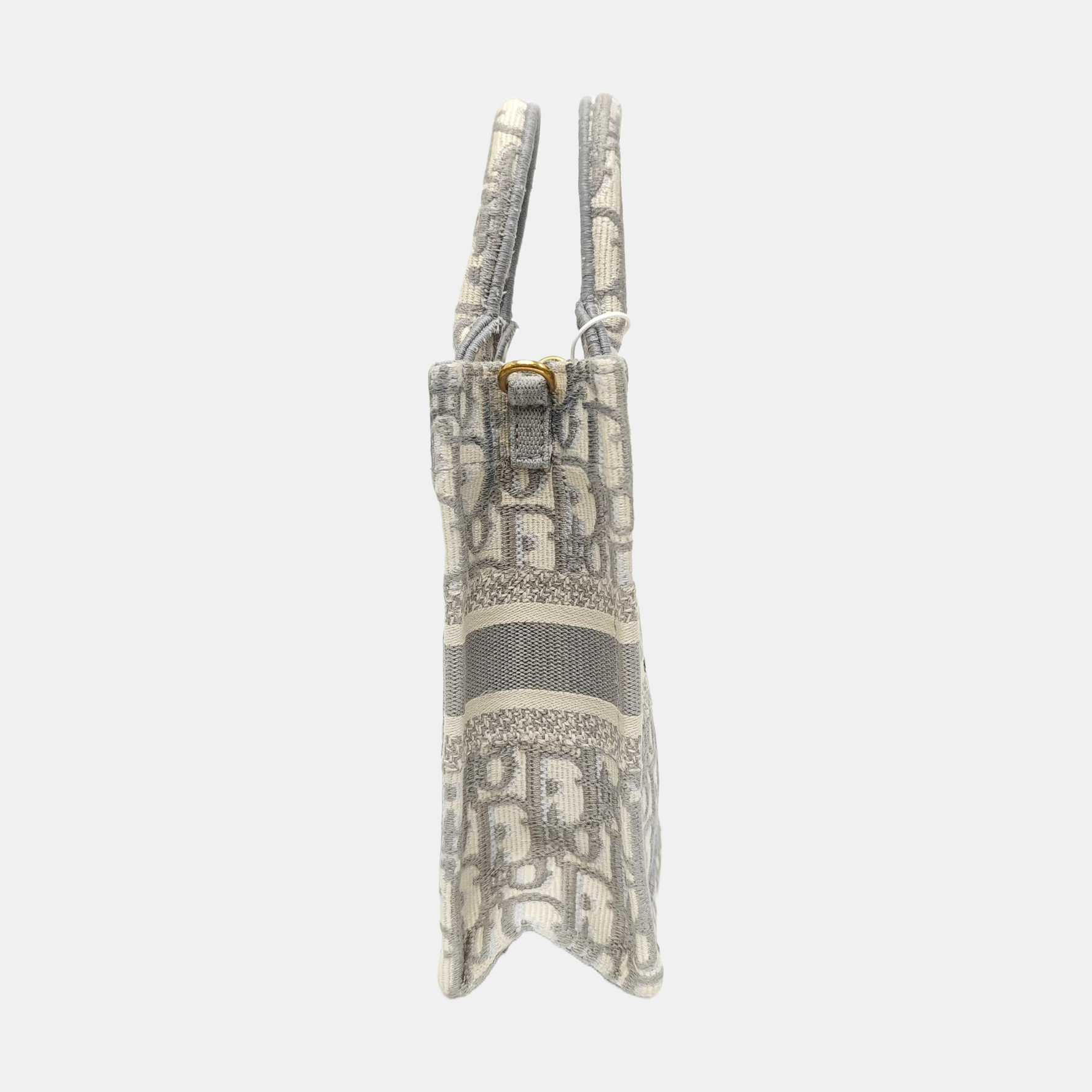 Book Tote Mini Canvas Gray