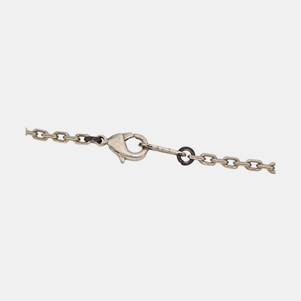 DANDY LV PLATE Metal Silver Necklace