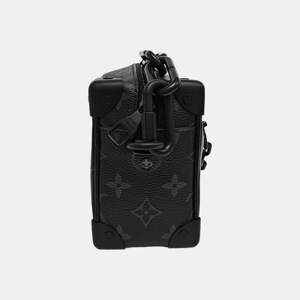 SOFT TRUNK Mini Monogram Coated Canvas Black