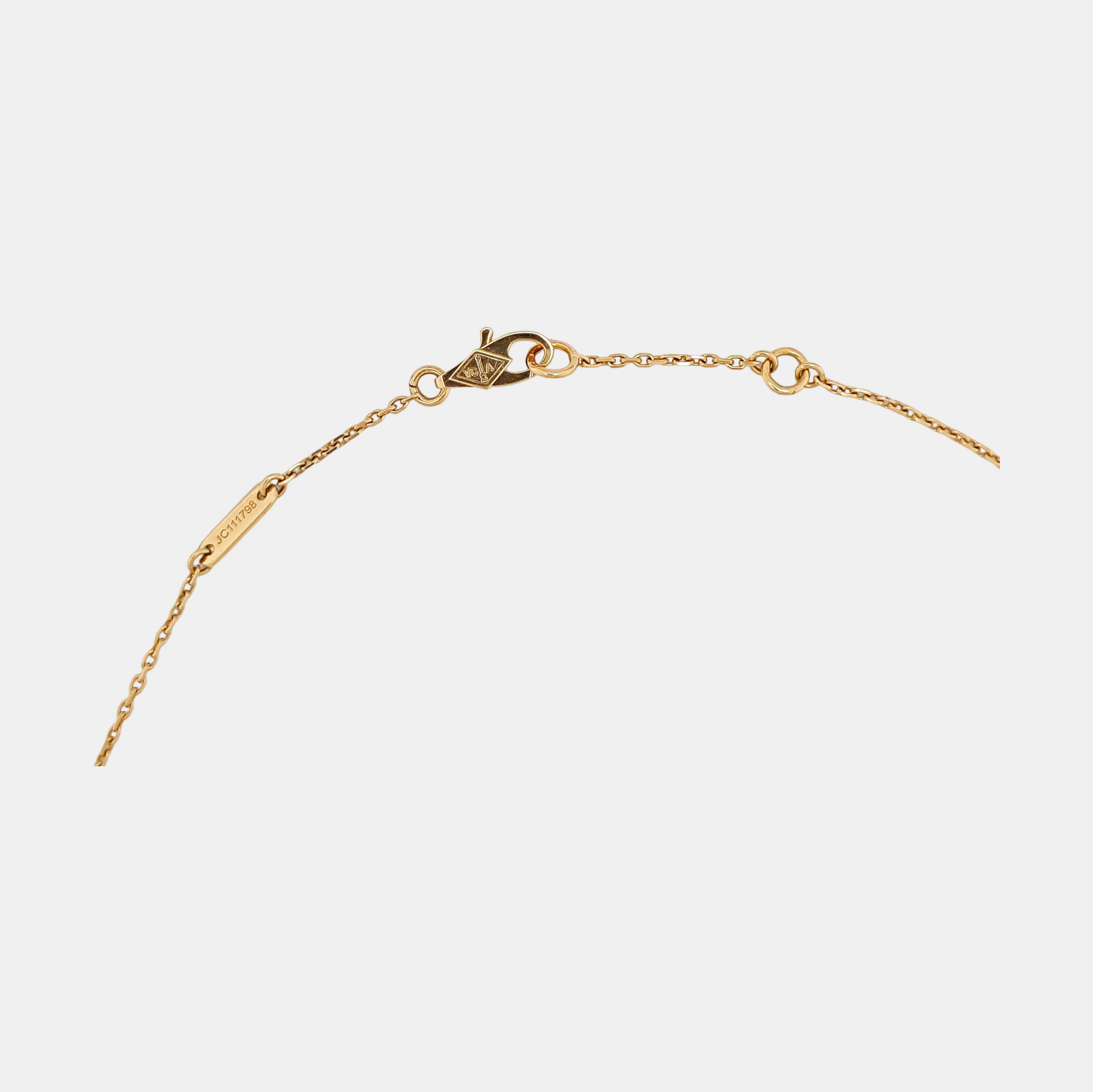 Sweet Alhambra 18k Gold Necklace