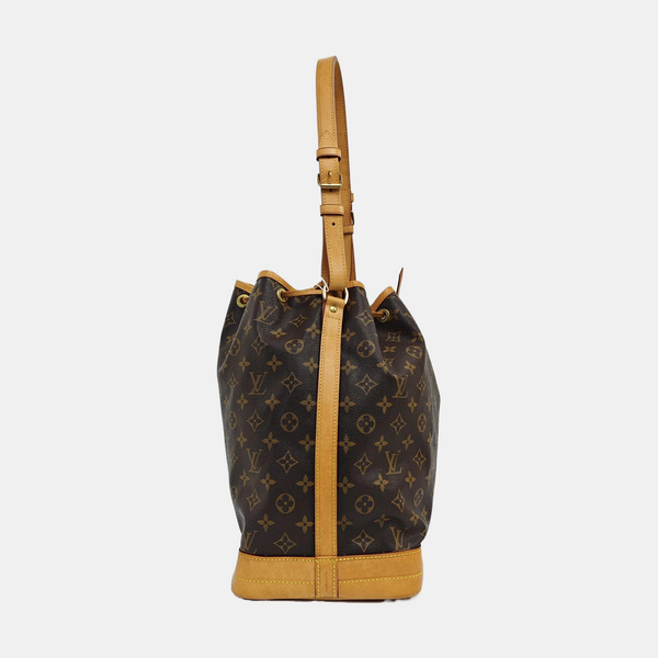 NOÉ GM Monogram Coated Canvas Brown