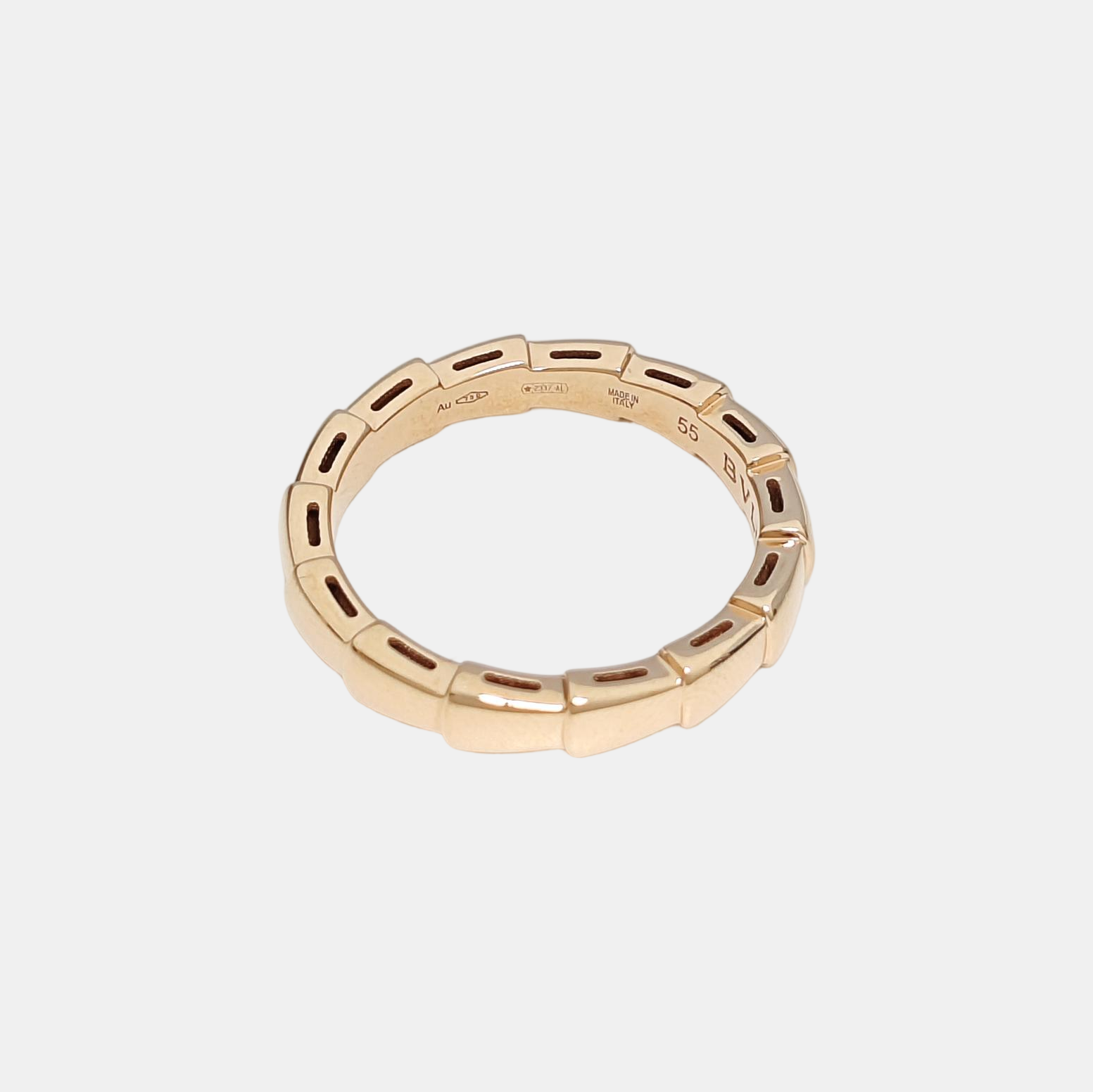 SERPENTI 18k Rose Gold Ring EU 55