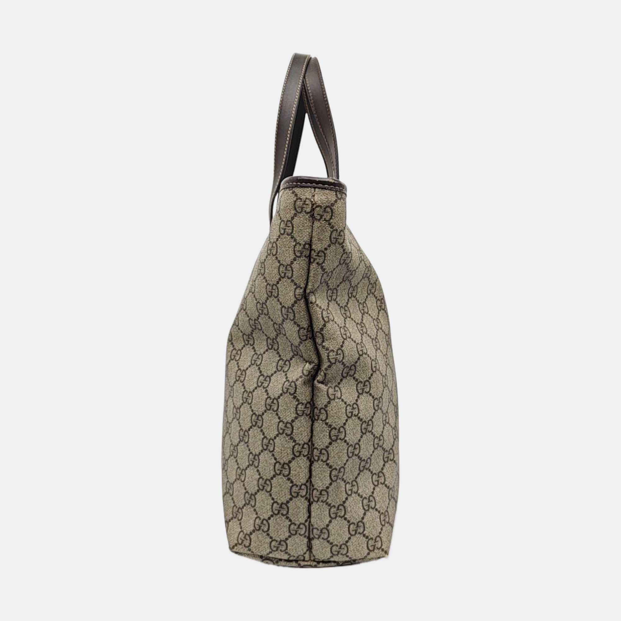 GG Imprime Monogram Coated Canvas Beige