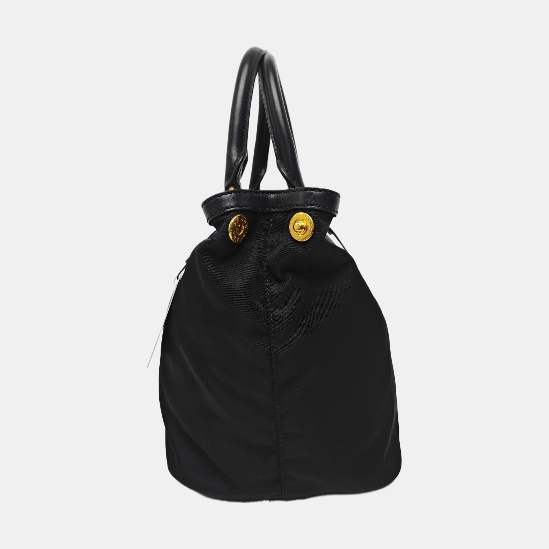 Nylon Shoulder Bag Black