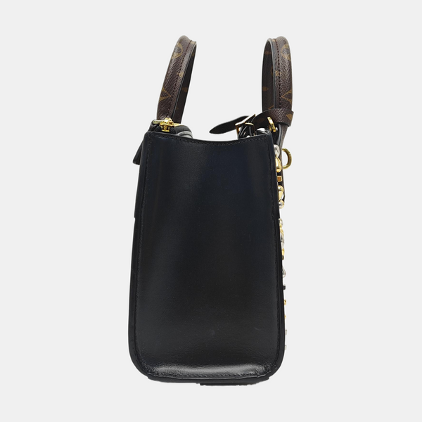 Calfskin Shoulder Bag Black