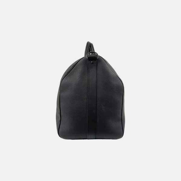 KEEPALL 55 Calfskin Black