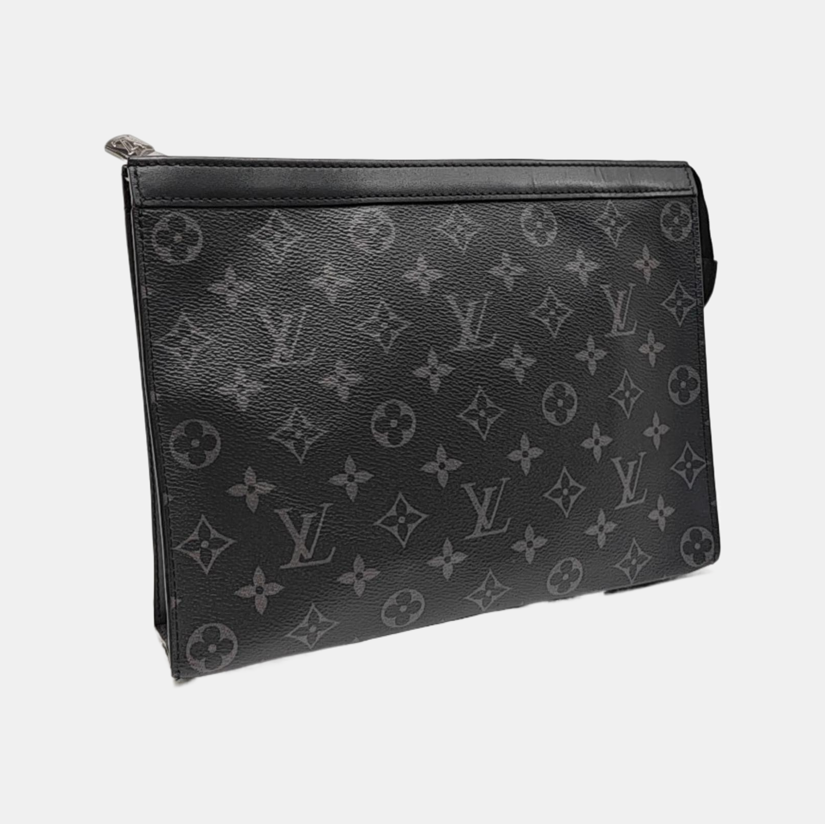 Pochette Voyag MM Monogram Coated Canvas Black