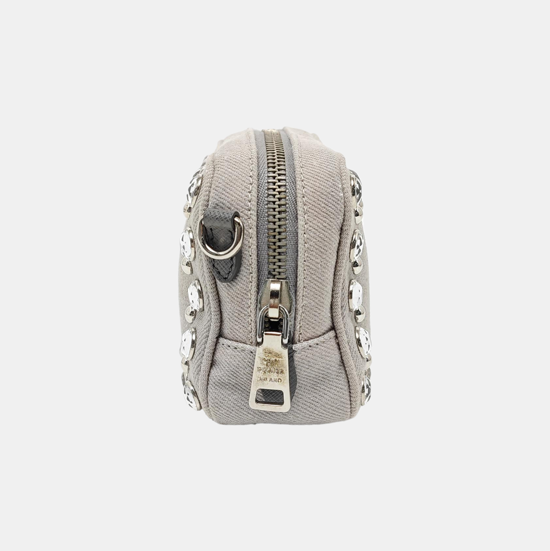 Canvas Shoulder Bag Gray