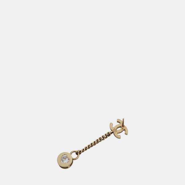 Metal Gold Stud Earrings