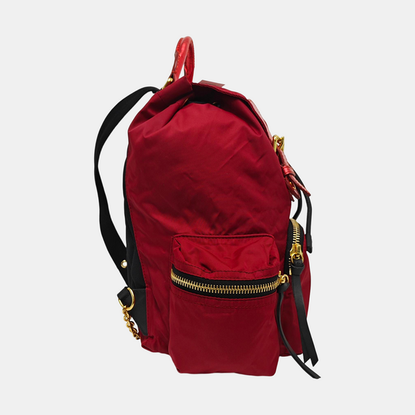 The Rucksack Medium Nylon Red