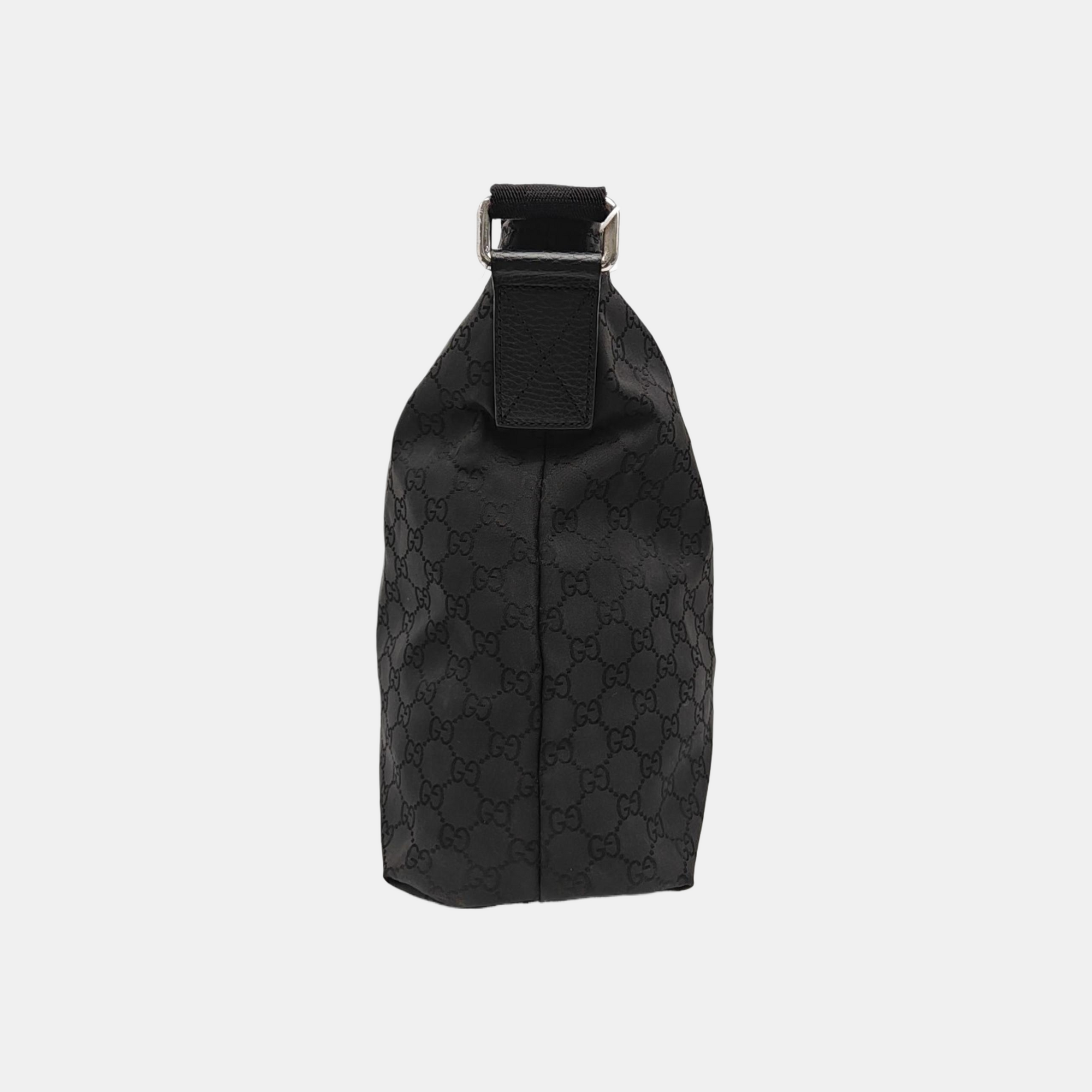 GG Supreme Monogram Nylon Black