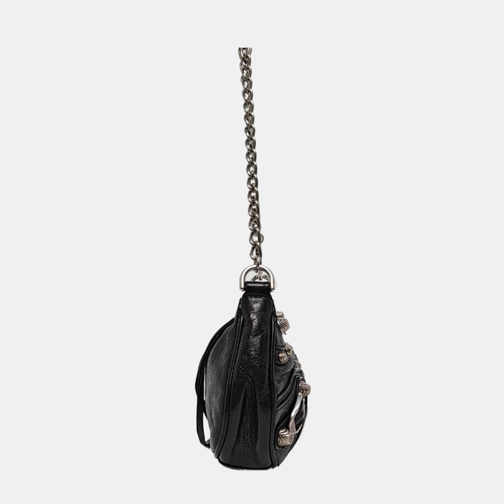 Le Cagole Mini Lambskin Black