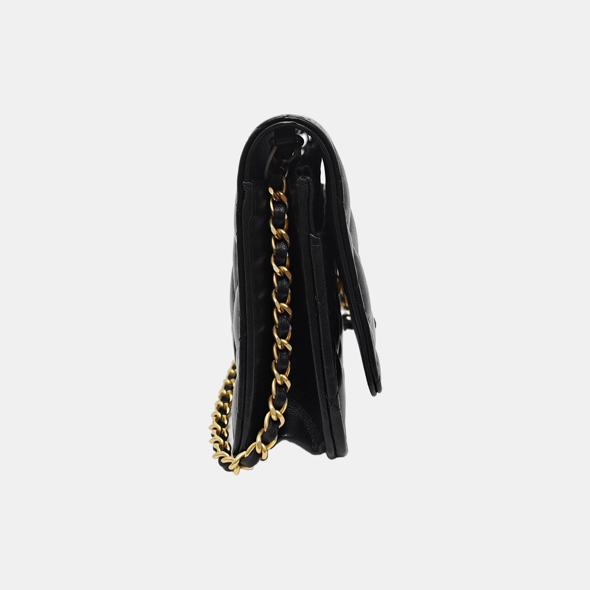 TRENDY CC Quilted Lambskin Black