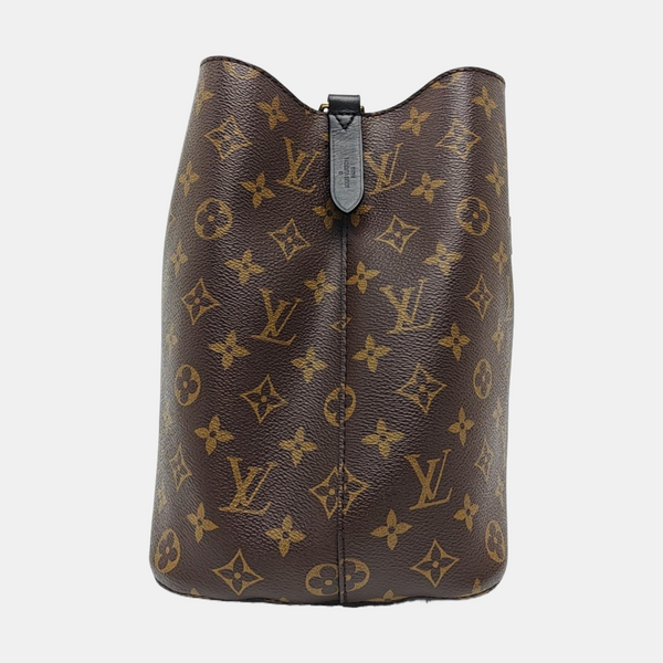 NÉONOÉ MM Monogram Coated Canvas Brown