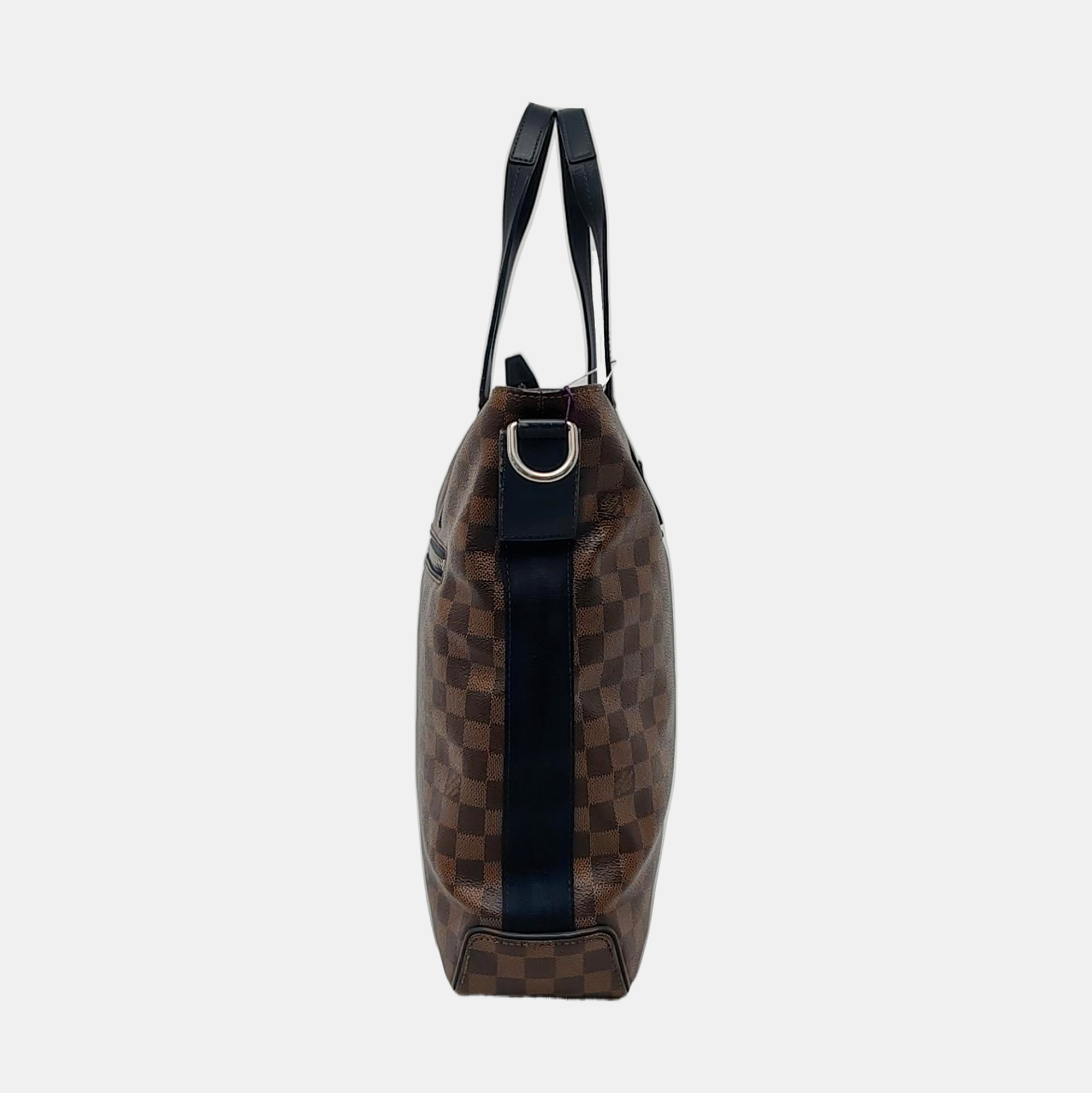 Damier Ebene Coated Canvas Brown