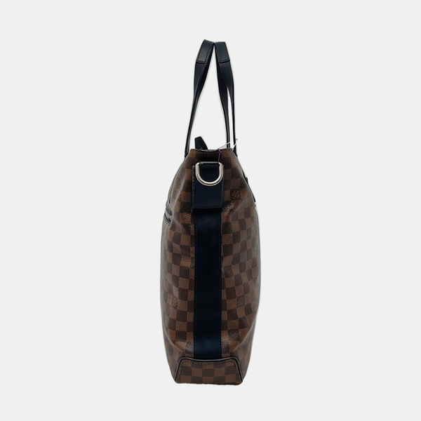 Damier Ebene Coated Canvas Brown