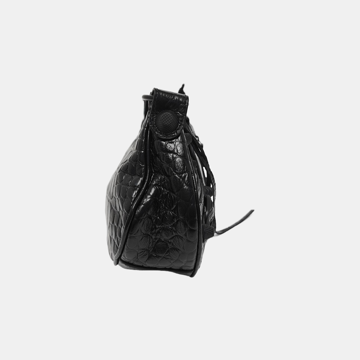 Le Cagole Small Calfskin Black