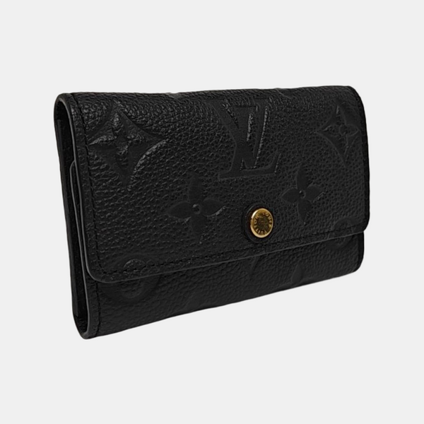 Monogram Calfskin Wallet Black