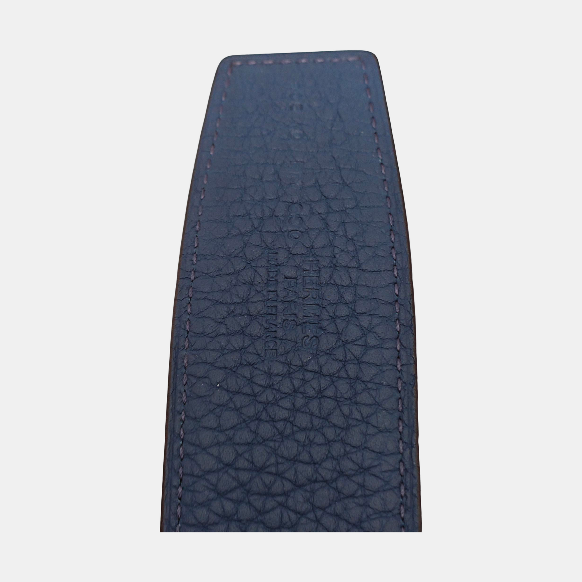 Leather Belt Blue