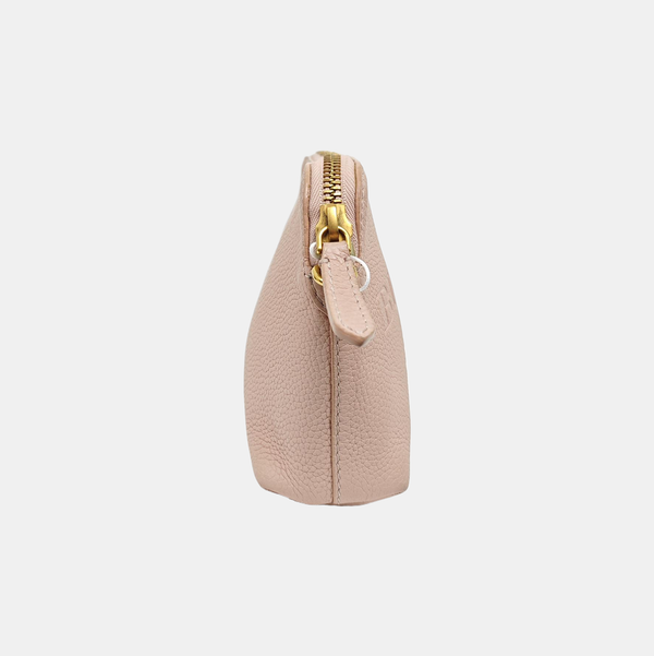 Calfskin Crossbody Bag Pink