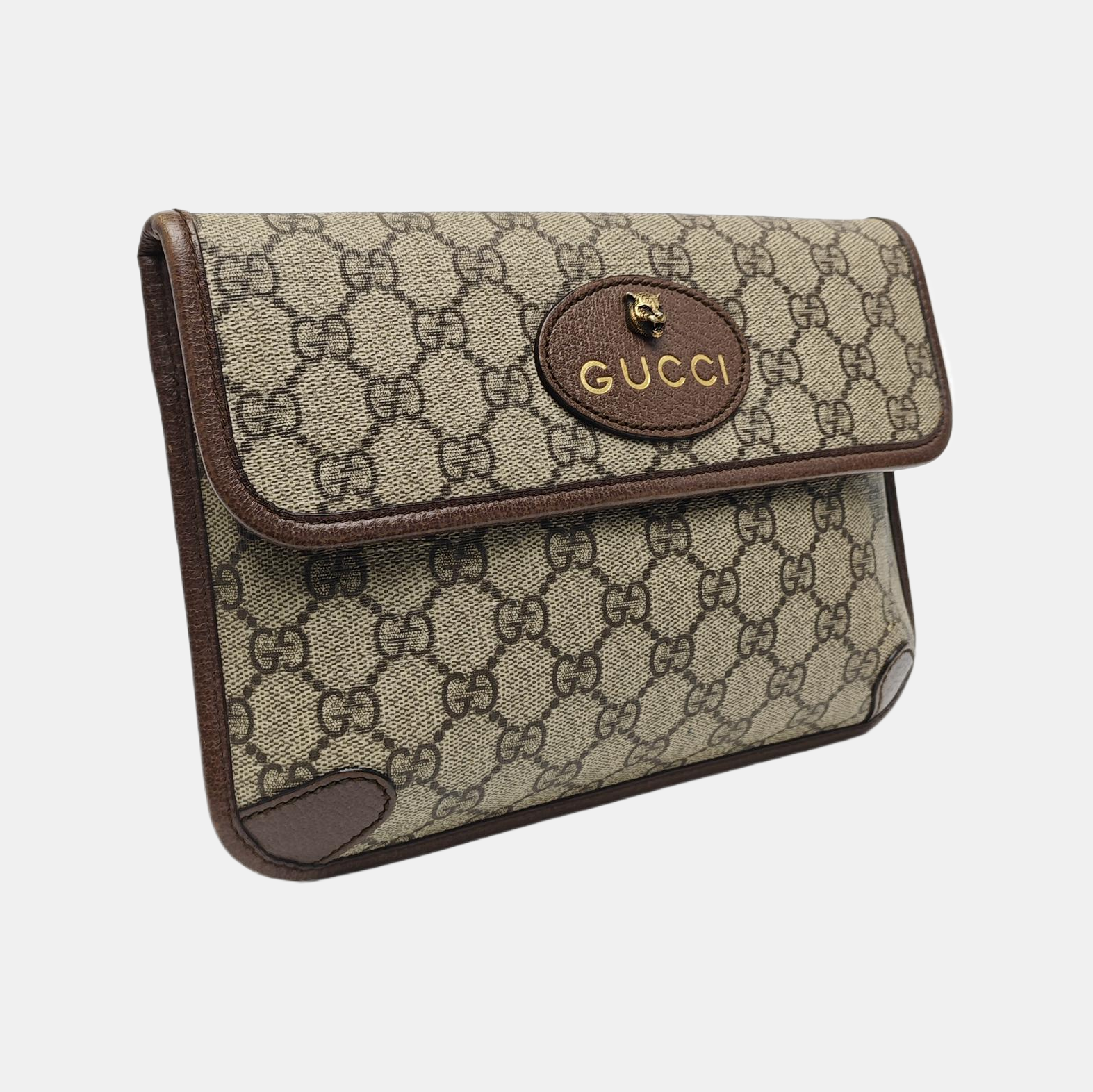 Neo Vintage Monogram Coated Canvas Beige