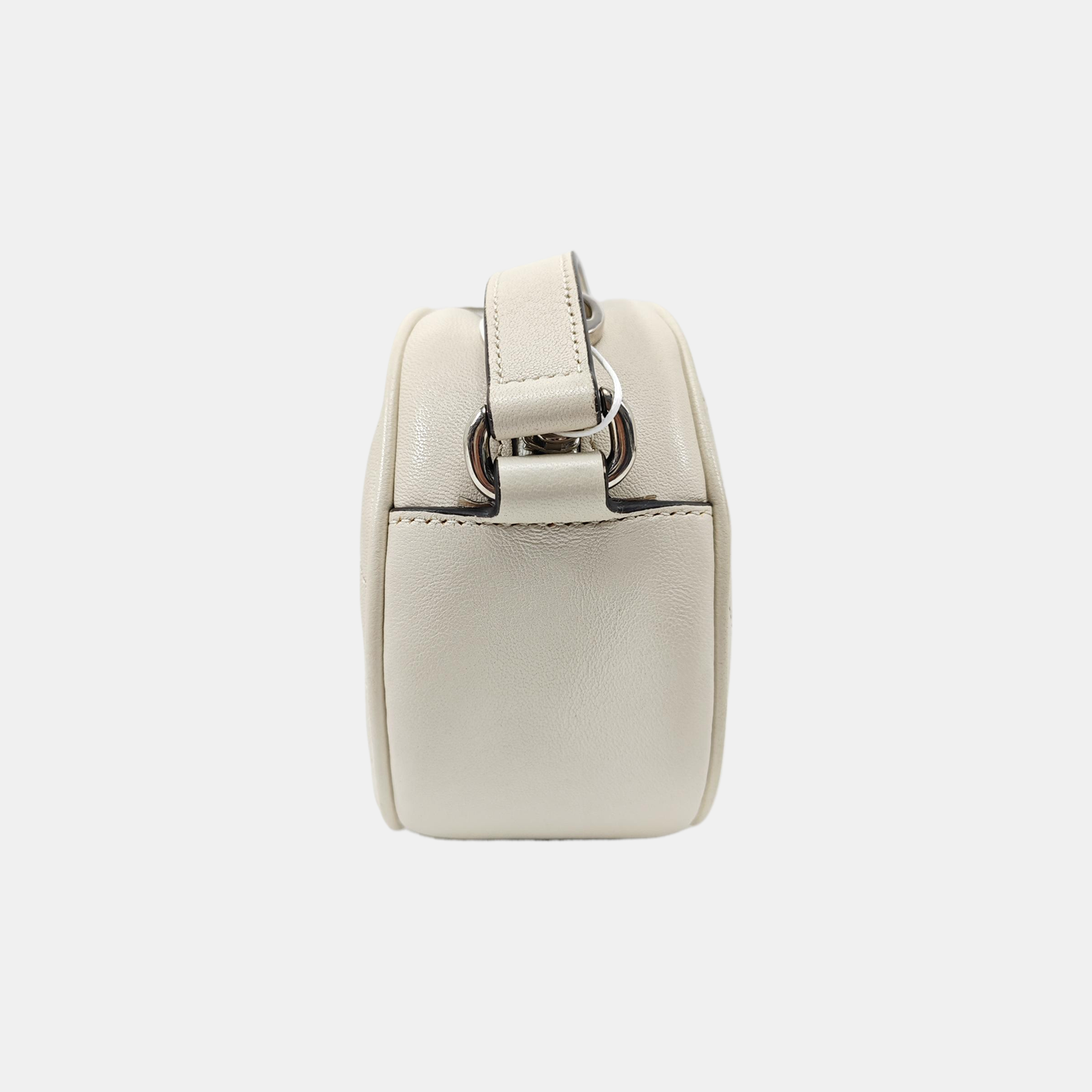 Soho Mini Quilted Lambskin White