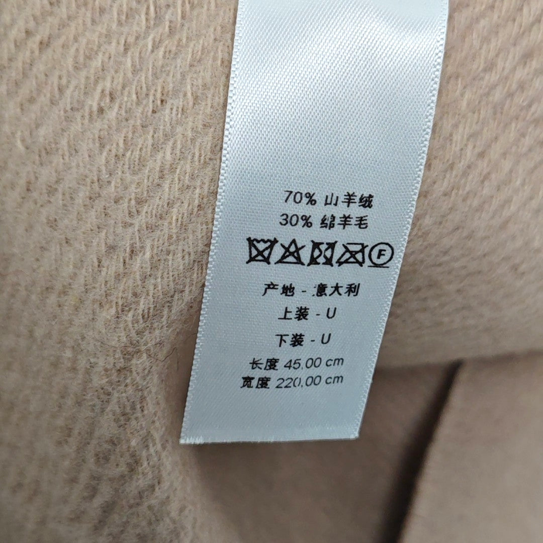 Cashmere Scarf Beige