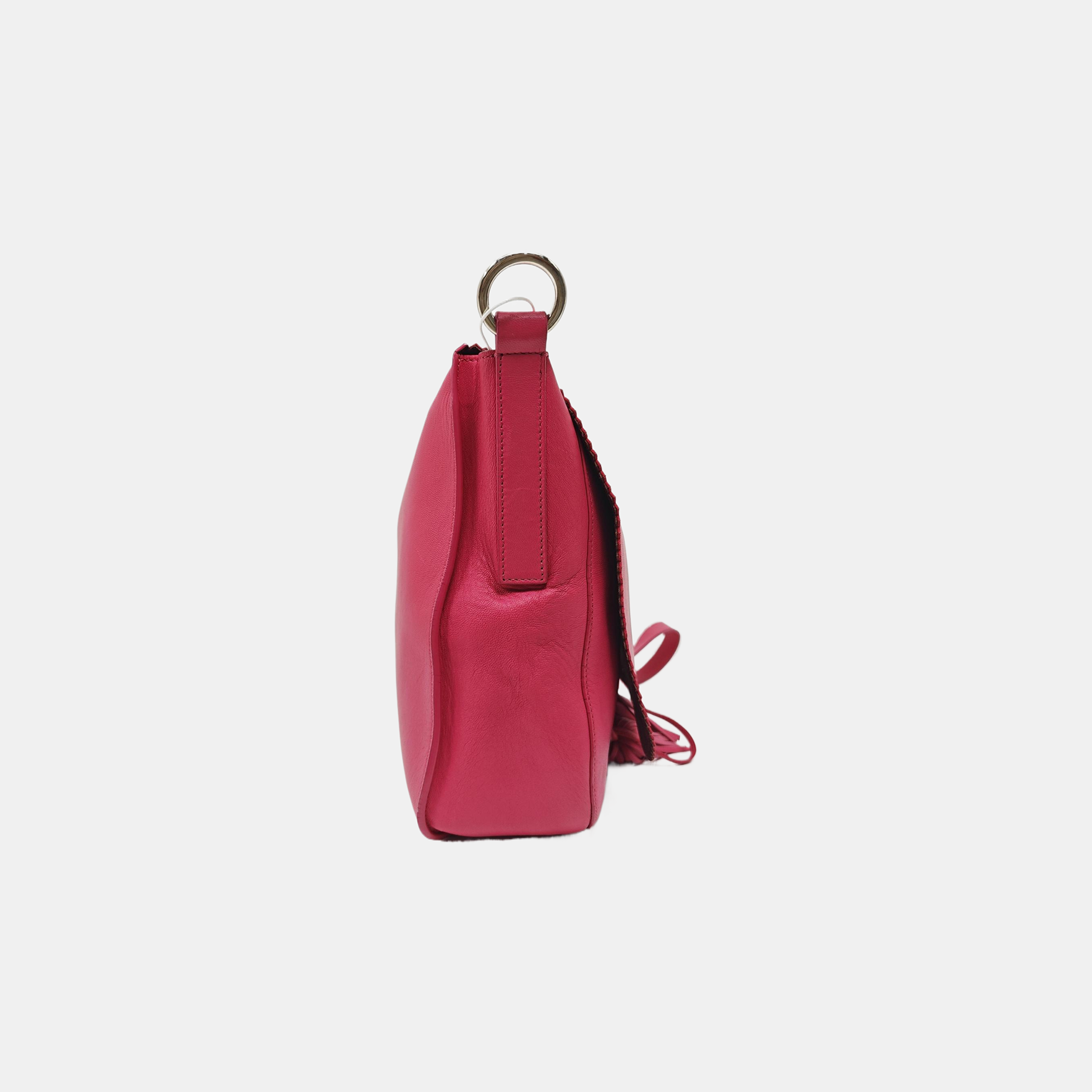 Calfskin Shoulder Bag Red