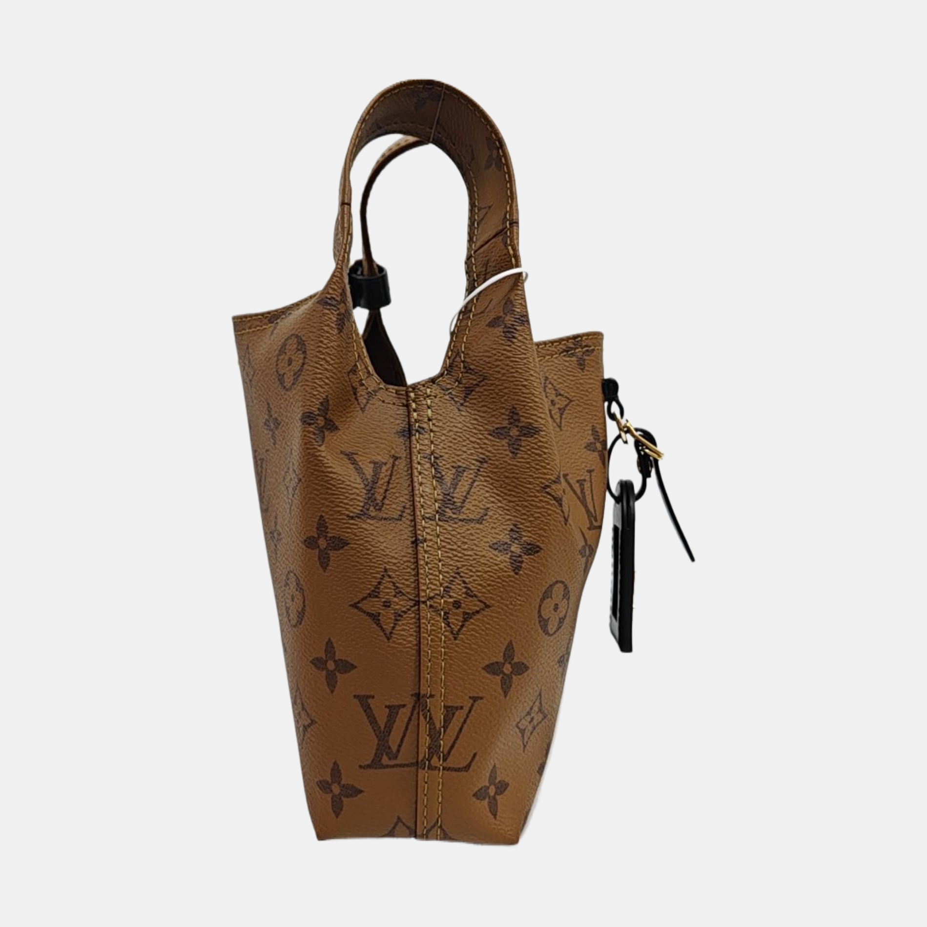 ATLANTIS PM Monogram Coated Canvas Brown