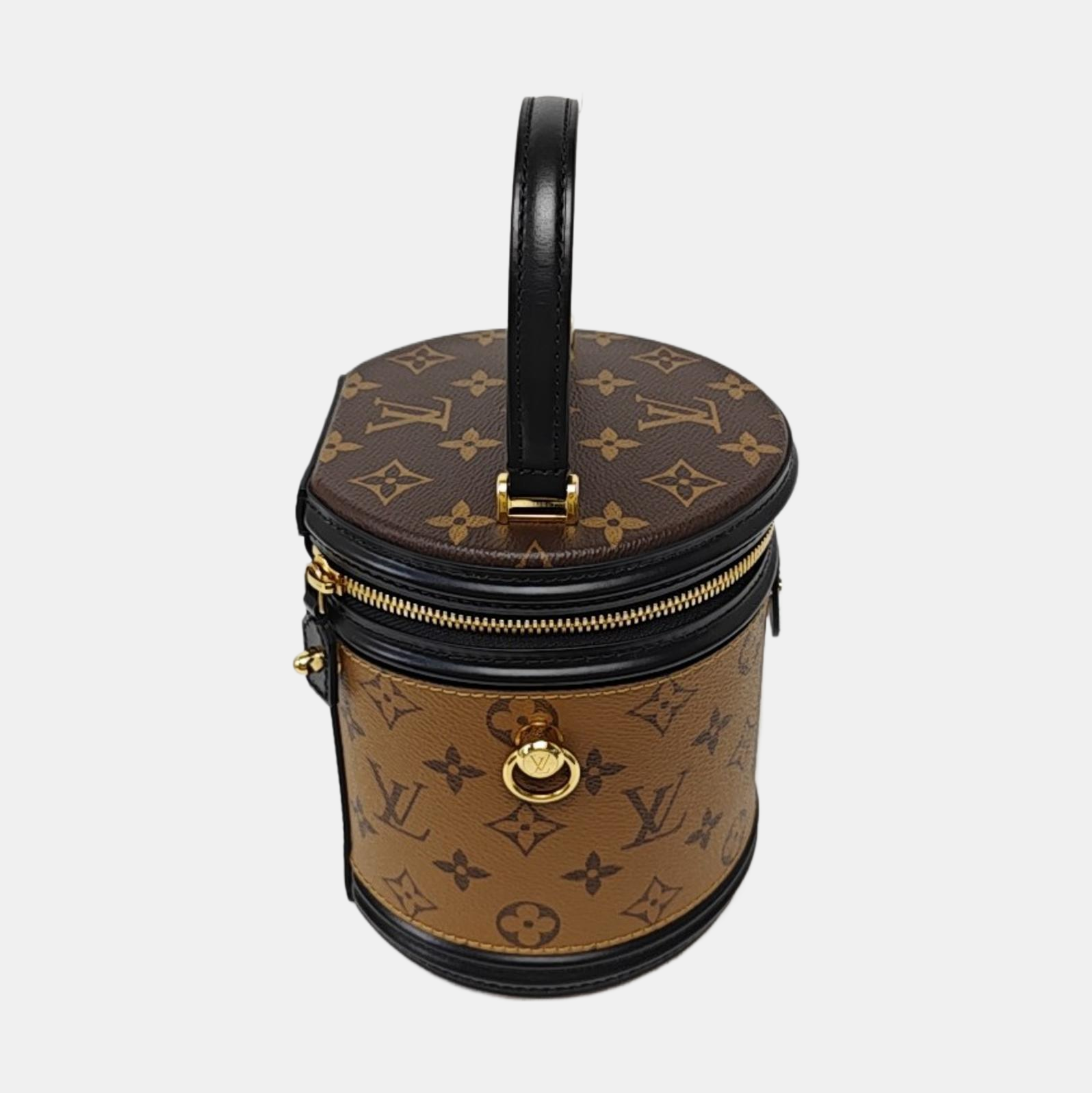 CANNES PM Monogram Coated Canvas Brown