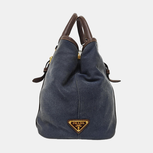 Canvas Tote Bag Blue